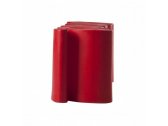 Скамья пластиковая дизайнерская SLIDE Amore Standard полиэтилен пламенный красный Фото 24