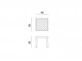Столик пластиковый для лежака Nardi Rodi полипропилен антрацит Фото 2