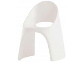 Кресло пластиковое SLIDE Amelie Standard полиэтилен молочный белый Фото 1