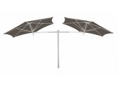 Зонт профессиональный двухкупольный Umbrosa Duo Paraflex алюминий, ткань solidum Фото 32