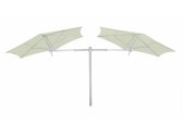Зонт профессиональный двухкупольный Umbrosa Duo Paraflex алюминий, ткань solidum Фото 39