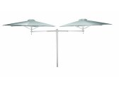 Зонт профессиональный двухкупольный Umbrosa Duo Paraflex алюминий, ткань solidum Фото 49