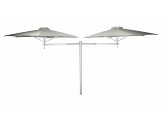 Зонт профессиональный двухкупольный Umbrosa Duo Paraflex алюминий, ткань solidum Фото 50