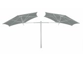 Зонт профессиональный двухкупольный Umbrosa Duo Paraflex алюминий, ткань solidum Фото 21