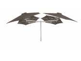 Зонт профессиональный четырехкупольный Umbrosa Multi Paraflex алюминий, ткань solidum Фото 44