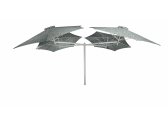 Зонт профессиональный четырехкупольный Umbrosa Multi Paraflex алюминий, ткань solidum Фото 37