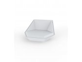 Лаунж-лежак пластиковый с матрасом Vondom Faz Basic полиэтилен, ткань Фото 33