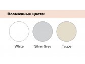 Модуль дополнительный для дивана Siesta Contract Mykonos пластик белый Фото 3