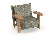 Кресло лаунж мягкое Vondom Milos ироко, ткань, полиуретан Фото 4