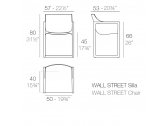 Кресло пластиковое Vondom Wall Street Basic полипропилен, стекловолокно черный Фото 2
