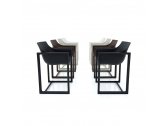 Кресло пластиковое Vondom Wall Street Basic полипропилен, стекловолокно черный Фото 6