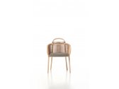 Кресло плетеное с мягким сиденьем VeryWood Zantilam ясень, роуп, ткань Фото 5
