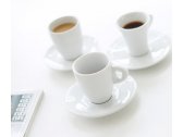 Кофейная пара для двойного эспрессо Ancap Galileo фарфор белый Фото 13