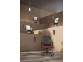 Кресло компьютерное Kastel Key Smart сталь, нейлон, полипропилен, стекловолокно, ткань Фото 8
