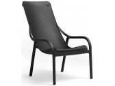 Лаунж-кресло пластиковое Nardi Net Lounge стеклопластик антрацит Фото 1