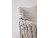 Лаунж-кресло плетеное с подушками Garden Relax Jacinta алюминий, роуп, олефин лунный Фото 7