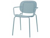 Кресло металлическое Scab Design Si-Si Dots сталь голубой Фото 1