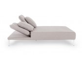 Двухместный лежак мягкий Garden Relax Viper алюминий, олефин белый, серый Фото 2