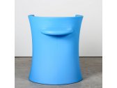 Кресло пластиковое детское Magis Trioli полиэтилен синий Фото 16