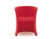 Кресло пластиковое детское Magis Trioli полиэтилен красный Фото 7