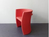 Кресло пластиковое детское Magis Trioli полиэтилен красный Фото 11