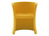 Кресло пластиковое детское Magis Trioli полиэтилен желтый Фото 5