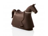 Лошадь-качалка пластиковая Magis Rocky полиэтилен, веревка коричневый Фото 4
