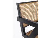 Лаунж-кресло плетеное Garden Relax Galia тик, искусственный ротанг черный, натуральный Фото 5