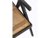 Лаунж-кресло плетеное Garden Relax Galia тик, искусственный ротанг черный, натуральный Фото 6