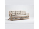 Комплект плетеной мебели Tagliamento Melisa каштан, искусственный ротанг, олефин Фото 5