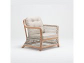 Комплект плетеной мебели Tagliamento Melisa каштан, искусственный ротанг, олефин Фото 7