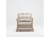 Комплект плетеной мебели Tagliamento Melisa каштан, искусственный ротанг, олефин Фото 6