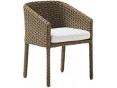 Кресло плетеное с подушкой POINT Heritage алюминий, искусственный ротанг, ткань коричневый Фото 1