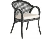 Кресло плетеное с подушкой POINT Havana алюминий, искусственный ротанг, ткань черный Фото 1