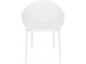 Комплект пластиковой мебели Siesta Contract Sky сталь, стеклопластик белый Фото 13