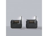 Кресло с обивкой Et al. (Metalmobil) Cosmo сталь, ткань Фото 5