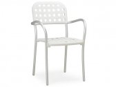 Кресло пластиковое уличное Nardi Aurora пластик матовый, алюминий белый Фото 1