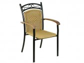 Кресло плетеное OUTDOOR-YA Amazon металл, искусственный ротанг черный Фото 1
