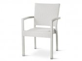 Кресло плетеное Grattoni GS 903 алюминий, искусственный ротанг белый Фото 1