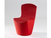 Кресло пластиковое SLIDE Zoe Standard полиэтилен красный Фото 2