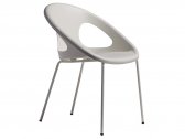 Кресло пластиковое Scab Design Drop 4 legs сталь, технополимер лен Фото 5