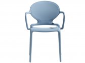 Кресло пластиковое Scab Design Gio технополимер голубой Фото 1