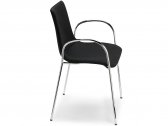 Кресло пластиковое с обивкой Scab Design Zebra Pop сталь, поликарбонат, ткань хром Фото 12