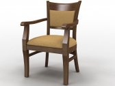 Кресло деревянное мягкое Россия Йота бук, ткань Фото 2