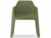 Кресло пластиковое PEDRALI Plus пластик зеленый Фото 4