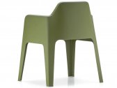 Кресло пластиковое PEDRALI Plus пластик зеленый Фото 5