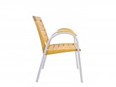 Кресло деревянное ACACIA Solano алюминий, массив робинии Фото 3