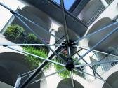Зонт профессиональный Fim Rodi алюминий, акрил серебристый, серый Фото 8