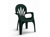 Кресло пластиковое SCAB GIARDINO Stella di mare armchair пластик зеленый Фото 1
