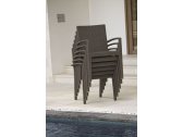 Кресло плетеное с подушкой Skyline Design Nevada алюминий, искусственный ротанг, sunbrella мокка, бежевый Фото 7